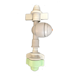 Cj Coolnet Pro 1 Saida X 5,5 L/H (Cabeça+Válv Ad40+Conect3/8"C)