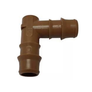 Conector Cotovelo Dentado 16/17 X 16/17 (Marrom)